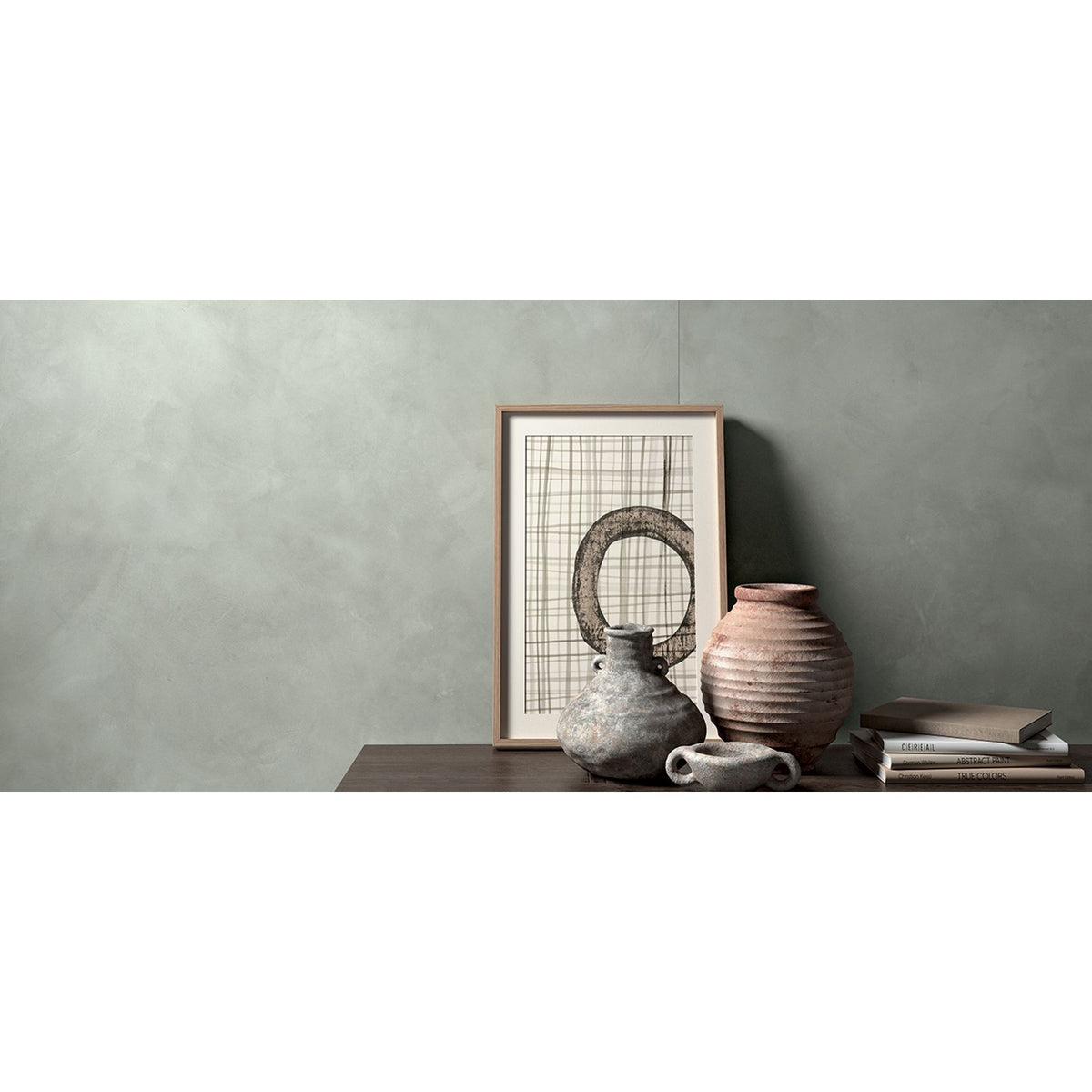 Clay Delight Matt 80 x 80cm grey clay-effect porcelain tile