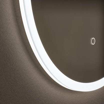 Cleo Round Mirror 50cm - Origins Living, view 3
