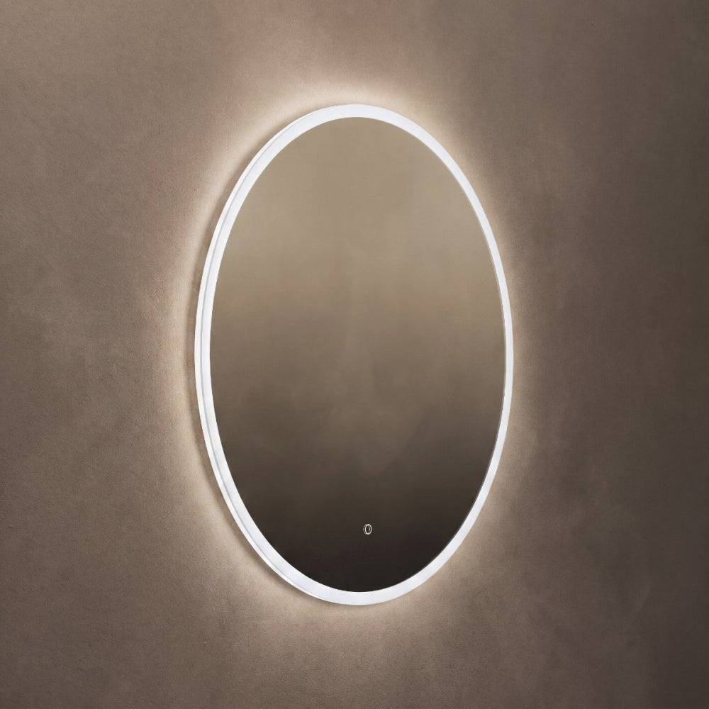 Cleo Round Mirror 80cm - Origins Living, view 2