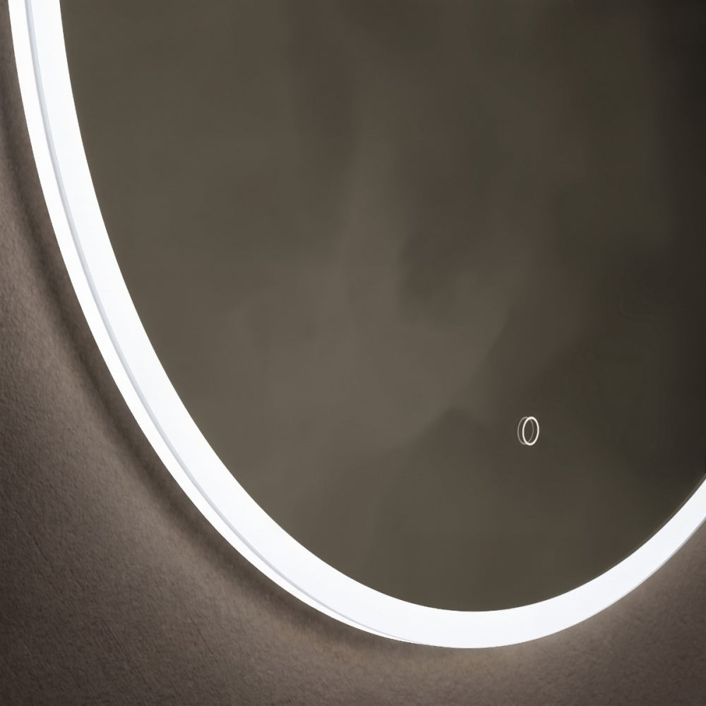 Cleo Round Mirror 80cm - Origins Living, view 3