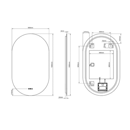 Claris Capsule Mirror 60x100 - Origins Living, view 10