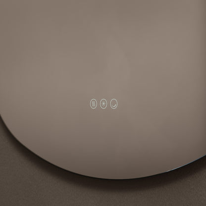Claris Curve Oblong Mirror 70x78cm - Origins Living, view 8