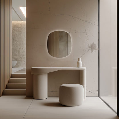 Claris Curve Oblong Mirror 70x78cm - Origins Living