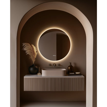 Claris Round Mirror 80cm - Origins Living, view 2