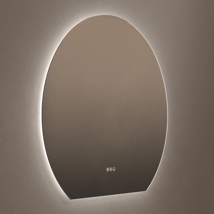 Claris Round Cut Mirror 100cm - Origins Living, view 2