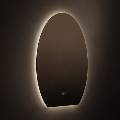 Claris Oval Cut Mirror 80x90cm - Origins Living, view 8