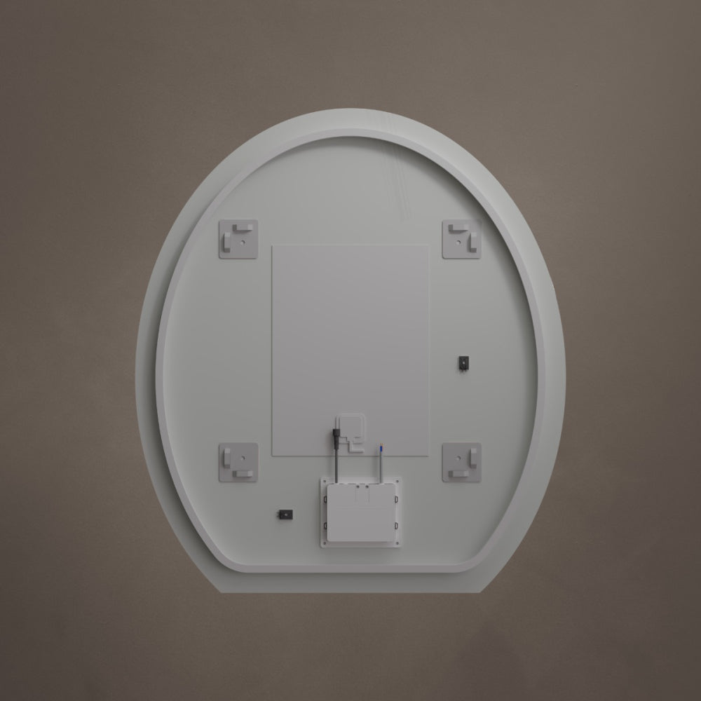 Claris Oval Cut Mirror 80x90cm - Origins Living, view 10