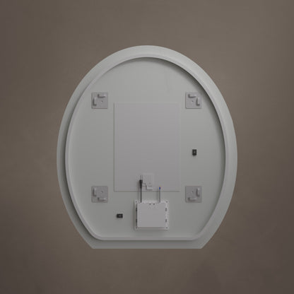 Claris Oval Cut Mirror 80x90cm - Origins Living, view 10