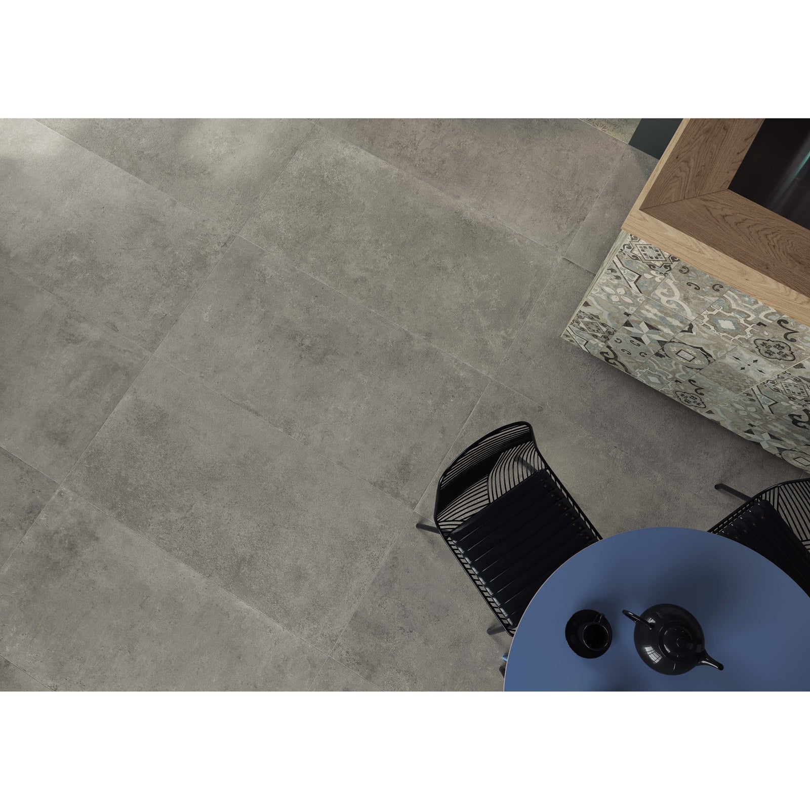 Codec Gray Matt 60 x 60cm – detail view 2