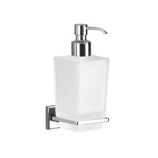 Colorado Glass Soap Dispenser Chrome