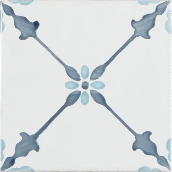 2 Hand Painted Tile
