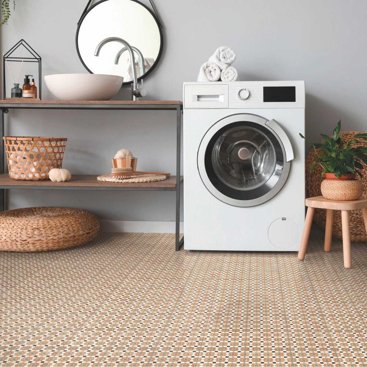 Cordoba Star 20 x 20cm geometric patterned tile