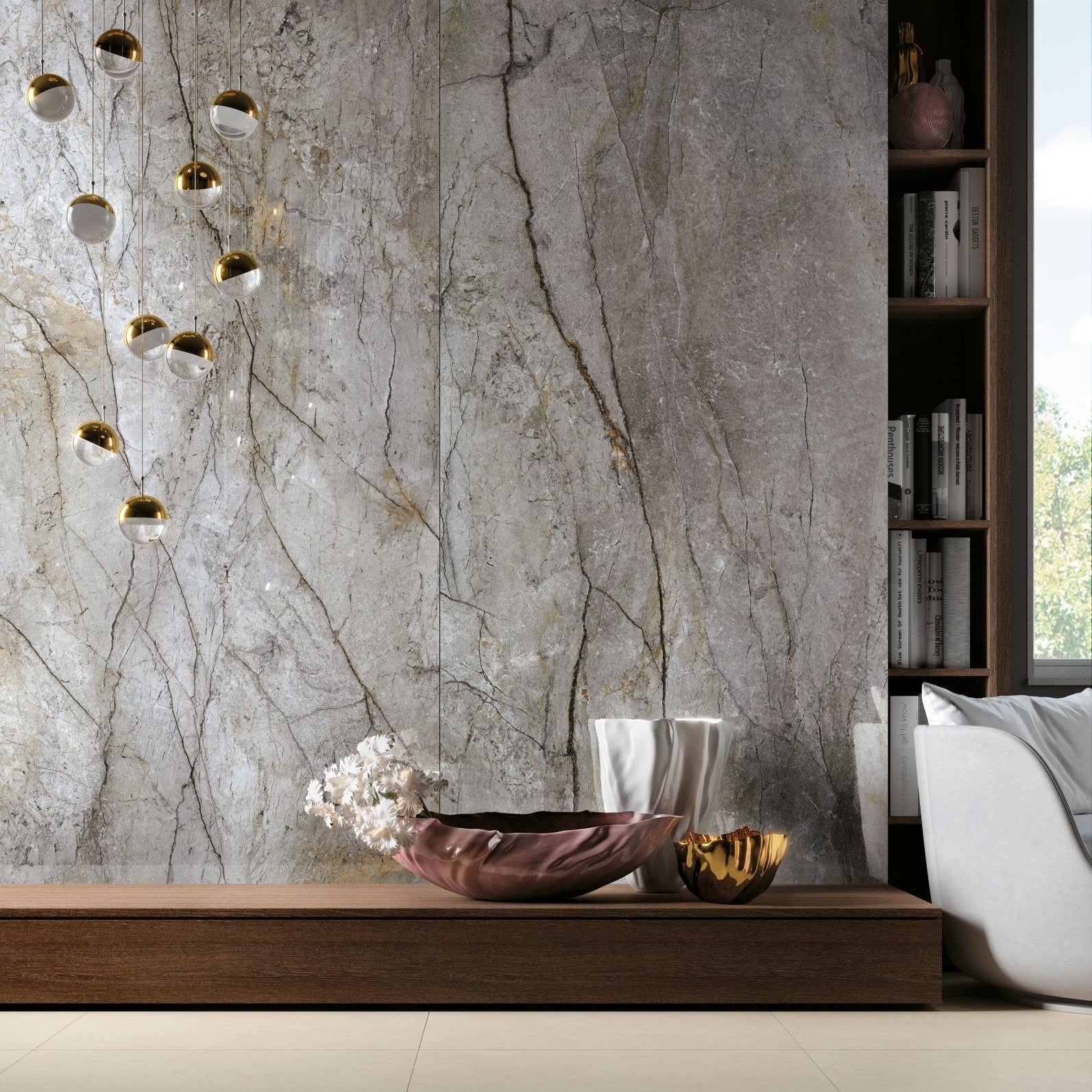 Cosmopolitan Mystic Grey Lappato 80 x 80cm