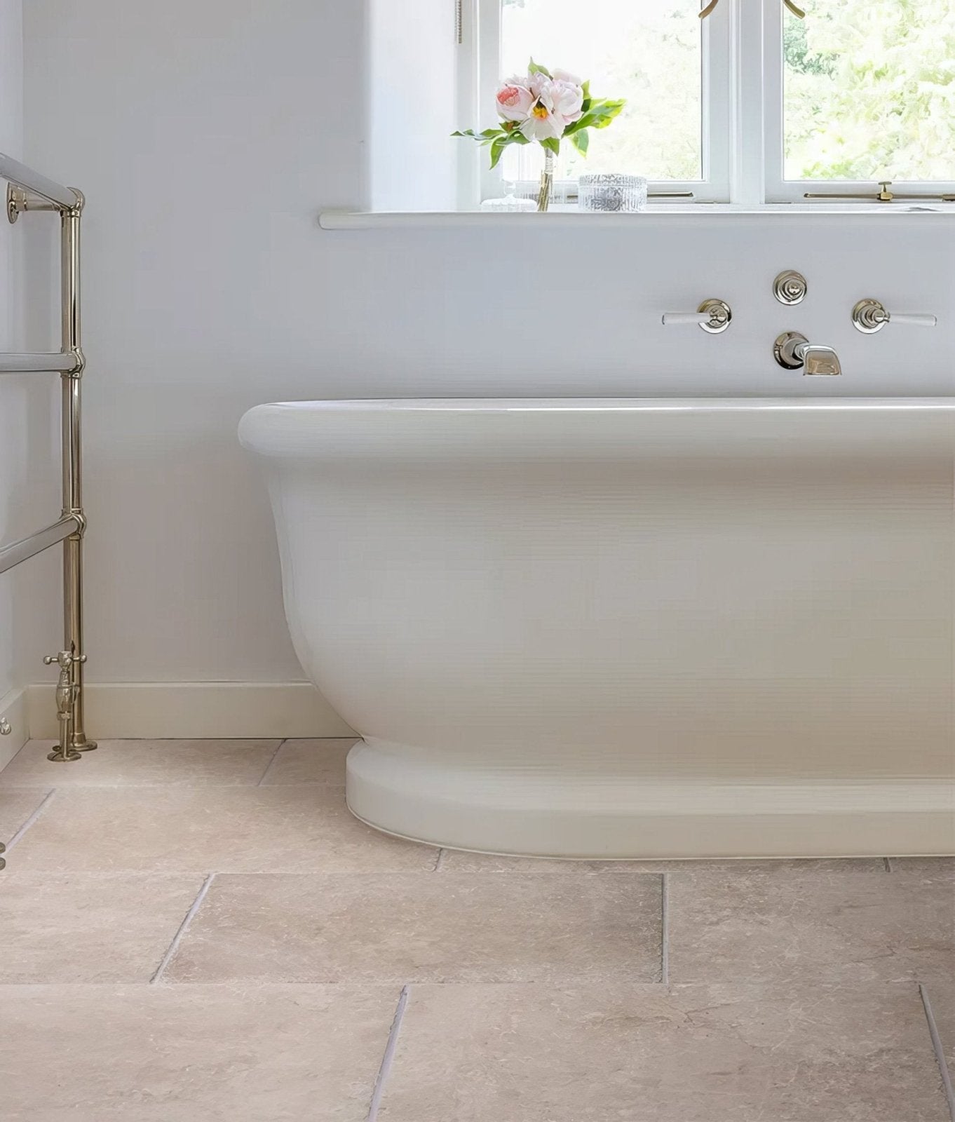 Cotehele Porcelain Sand 40 x 60cm