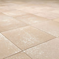 Beige cotto blanc terracotta effect stone tiles with subtle texture and faint white speckles for flooring and walls