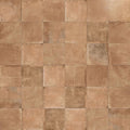 Beige cotto natural terracotta effect square tiles with textured stone like finish for flooring and walls