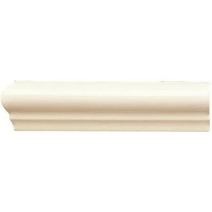 County White Albert Left Corner Ceramic Wall Tile