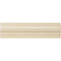 County White Albert Moulding Ceramic Wall Tile 152x40mm