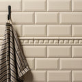 County White Dentil Moulding