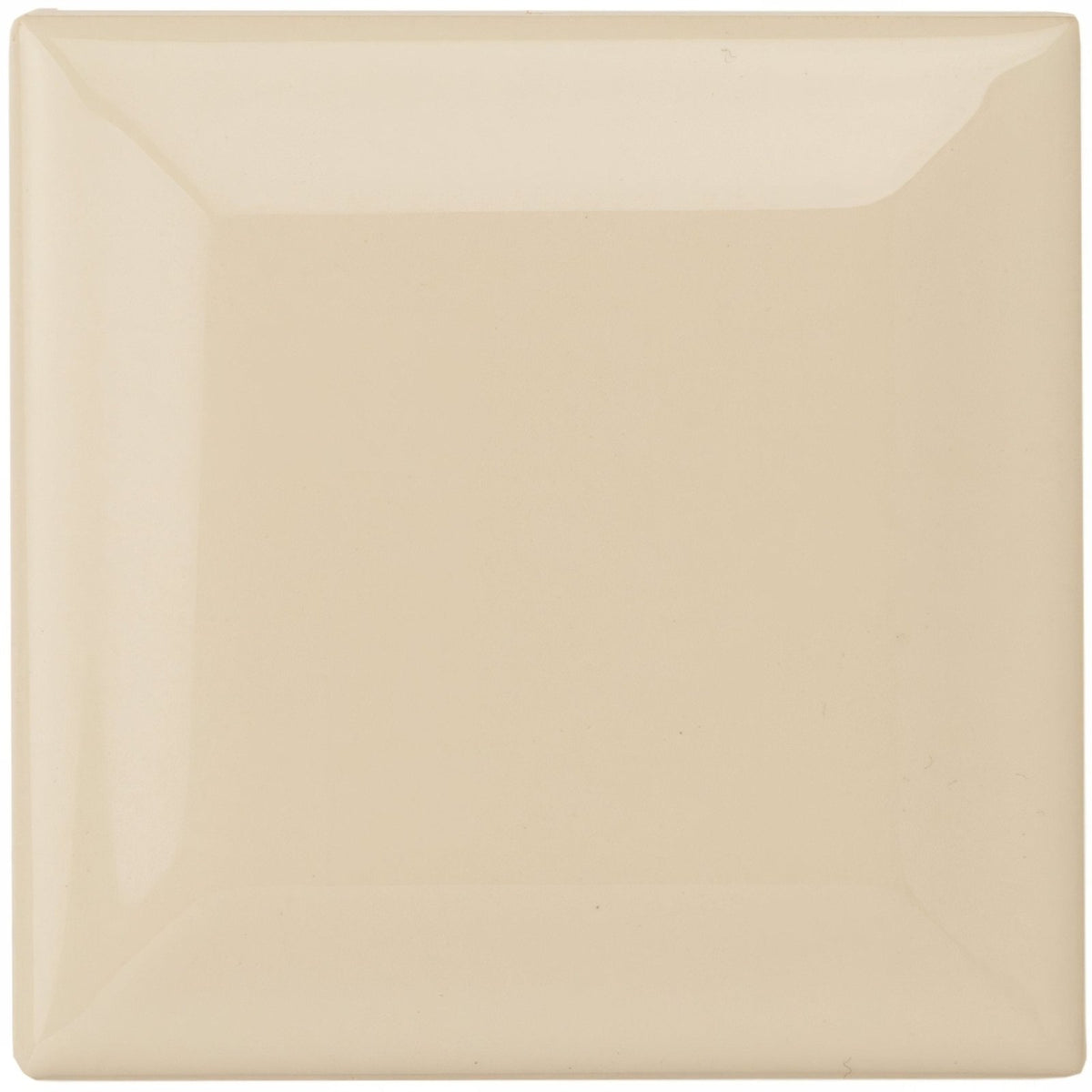 
County White Metro Bevelled Tile 75 x 75mm - Ceramic - Gloss