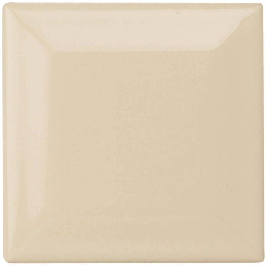 County White Metro Bevelled Tile 75 x 75mm