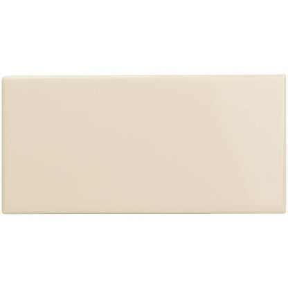 County White Rounded Long Edge