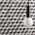 Courier 3D Cube Aluminium Mosaic