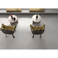 Cricket White 90 x 90cm light grey textured porcelain tile