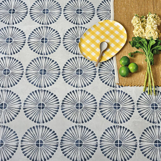 Cuba Porcelain Infantas Blue