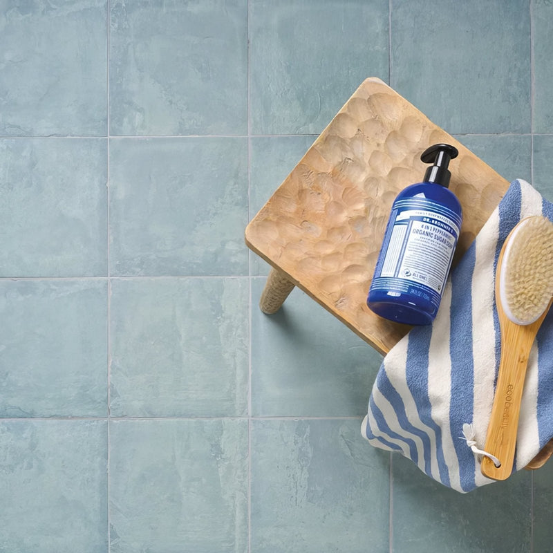 Cuba Porcelain Mint Green Field