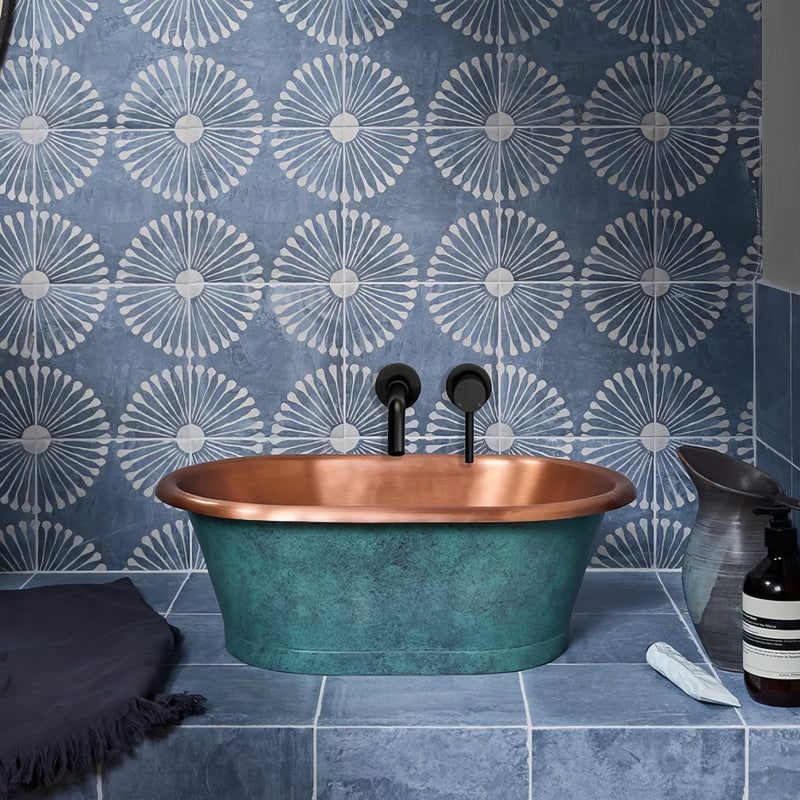 Cuba Porcelain Vedado Indigo