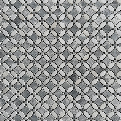 Carrara White - Platinum Grey Polished
