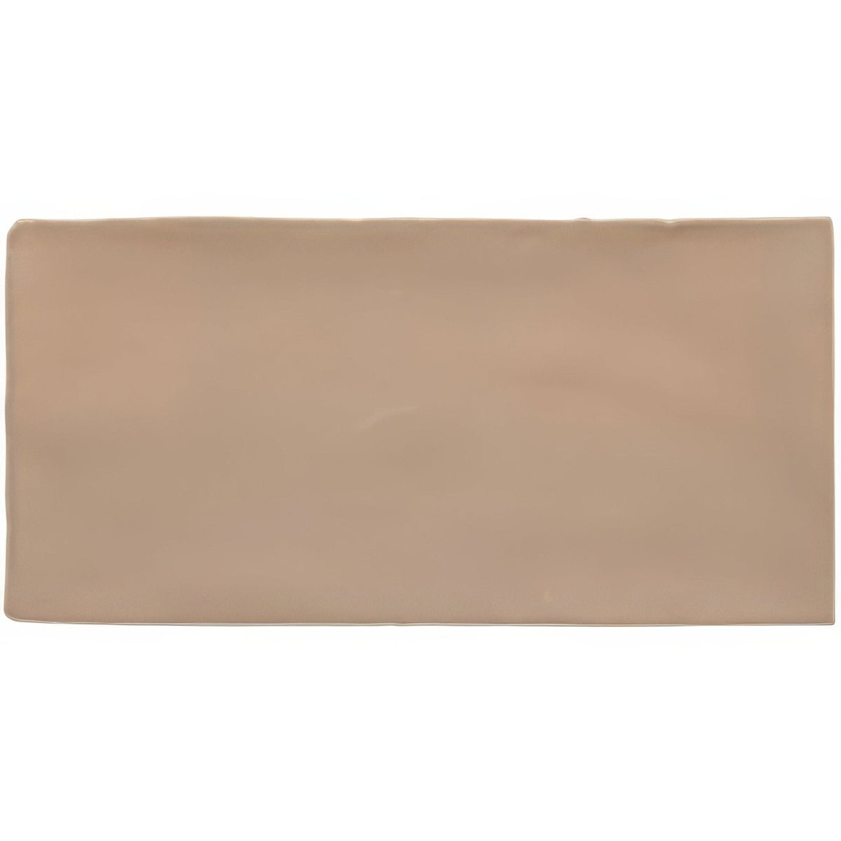 Beige damask brick wall tile 20x10cm with smooth matte finish rectangular ceramic tile for wall use