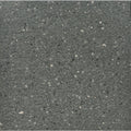 Dark grey pebbled aggregate quarry tile 300x300x11mm with speckled white and black dark gray granite countertop texture
