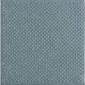 Dark grey pinhead quarry tile 148x148x9mm with blue-gray textured fabric and raised dot pattern surface