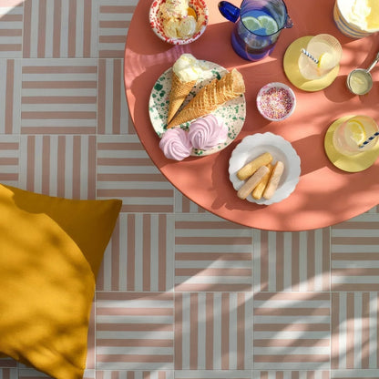 Deck Chair Porcelain Rose