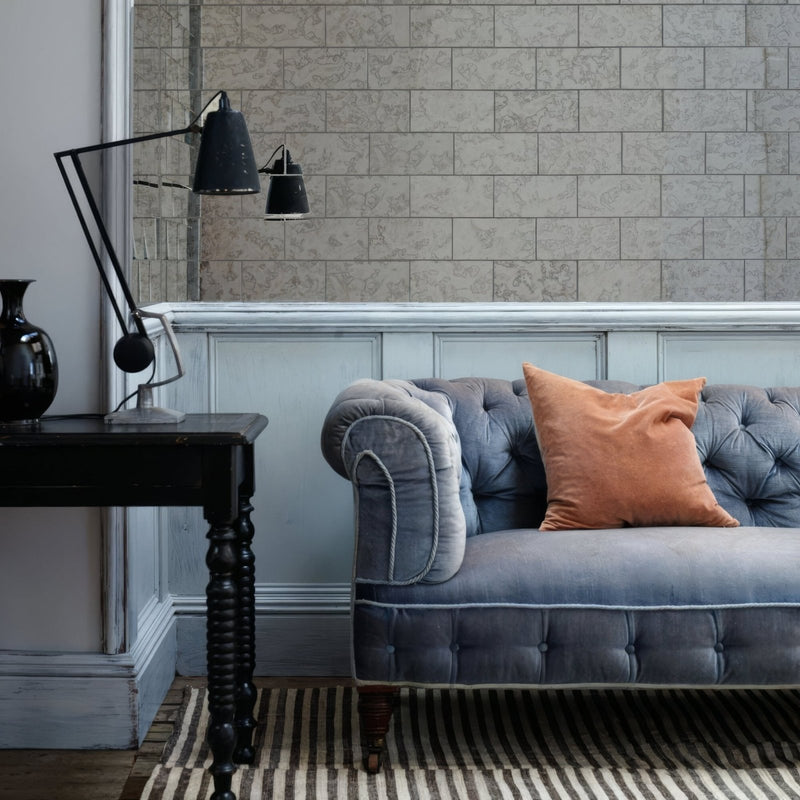 Deco Glass Pewter Wall Tile