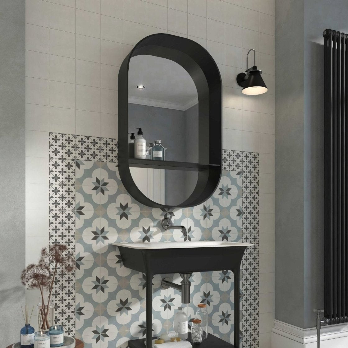 Decorata Bianco 15 x 15cm Tile