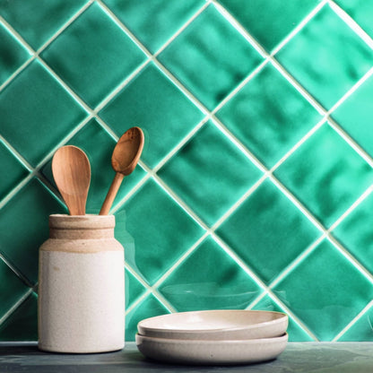 Deep Turquoise Field Tile