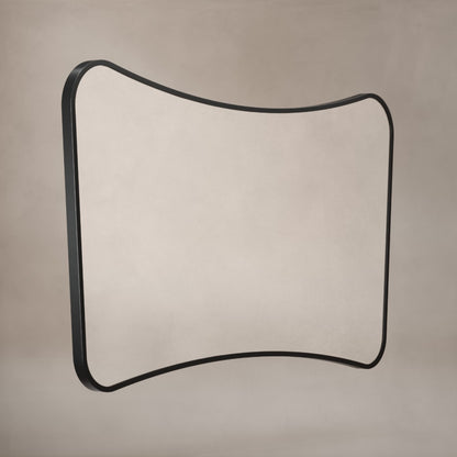 Delphine Curve Mirror 120x70cm in Black - Origins Living, view 2