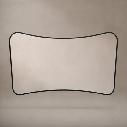 Delphine Curve Mirror 120x70cm in Black - Origins Living, view 4