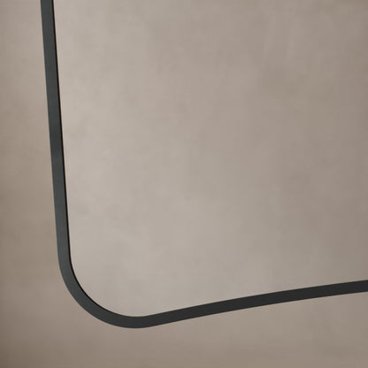 Delphine Curve Mirror 120x70cm in Black - Origins Living, view 5