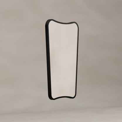Delphine Curve Mirror 45x70cm in Black - Origins Living, view 2