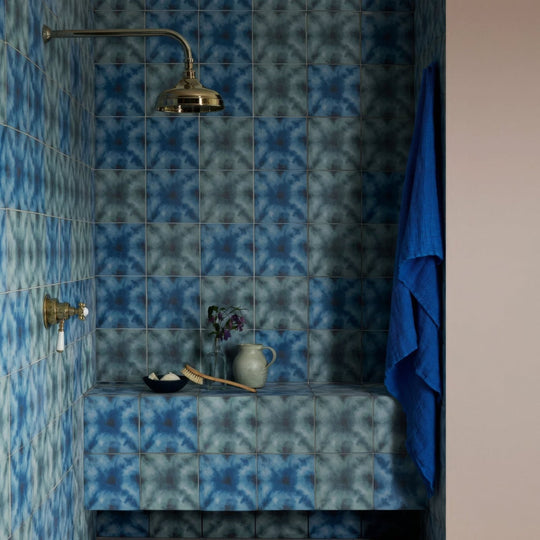 Designers Guild Shibori Cobalt - alternate view