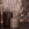 Digit Copper Mosaic copper-toned metallic mosaic tile