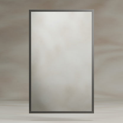Docklands Rectangular Mirror 50x80cm in Gunmetal - Origins Living, view 4