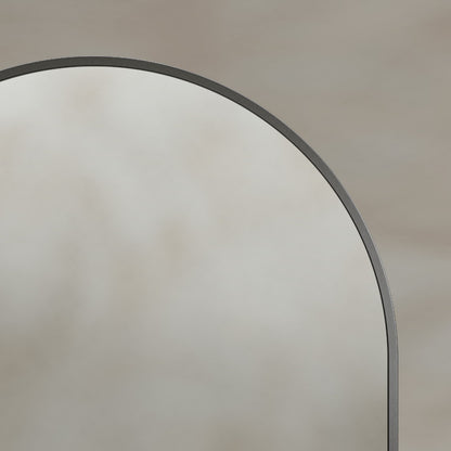 Docklands Capsule Mirror 50x80cm in Gunmetal - Origins Living, view 5