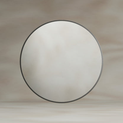 Docklands Round Mirror 60cm in Gunmetal - Origins Living, view 4