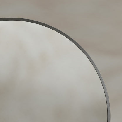 Docklands Round Mirror 60cm in Gunmetal - Origins Living, view 5