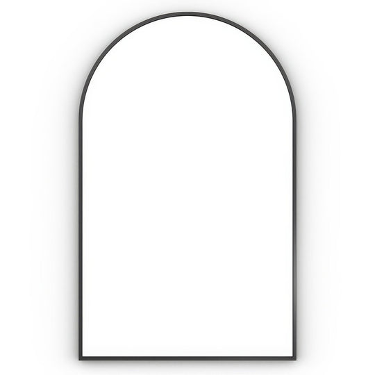 Docklands Arch Mirror 50x80cm in Black - alternate view